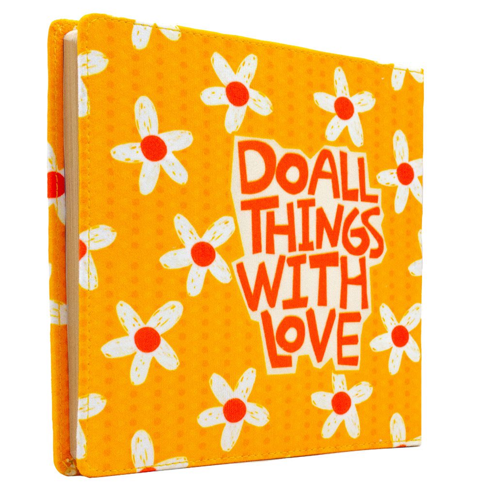 دفتر مربعی Do All Things With Love