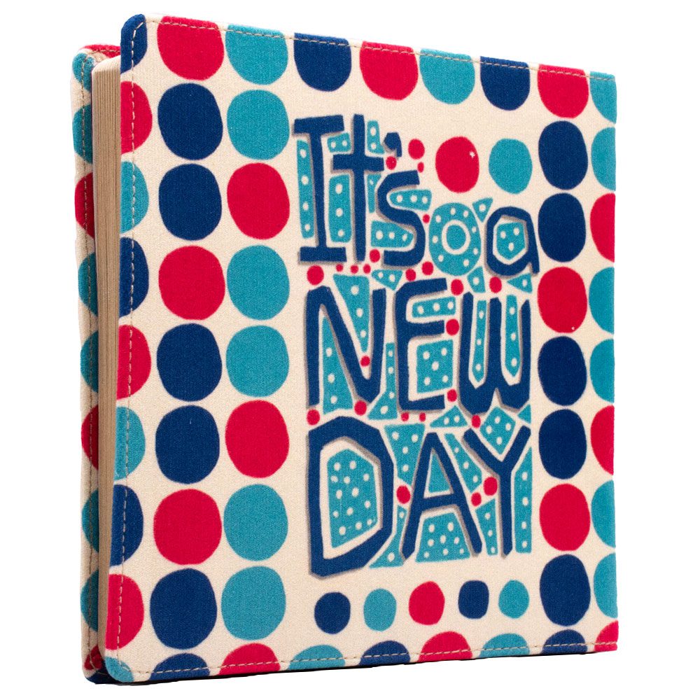 دفتر مربعی It's a new day