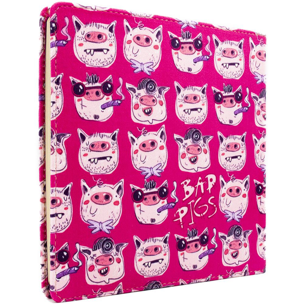 دفتر مربعی Bad Pigs