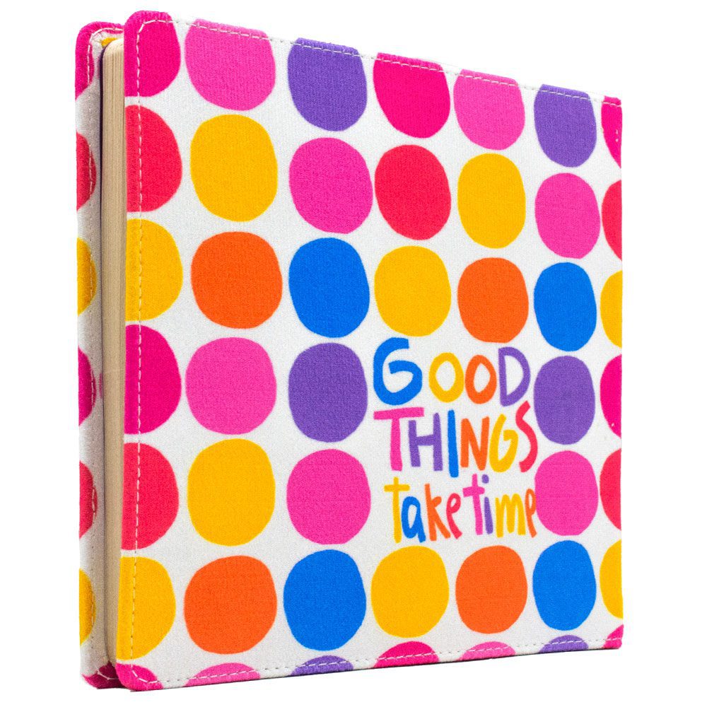 دفتر مربعی Good things take time