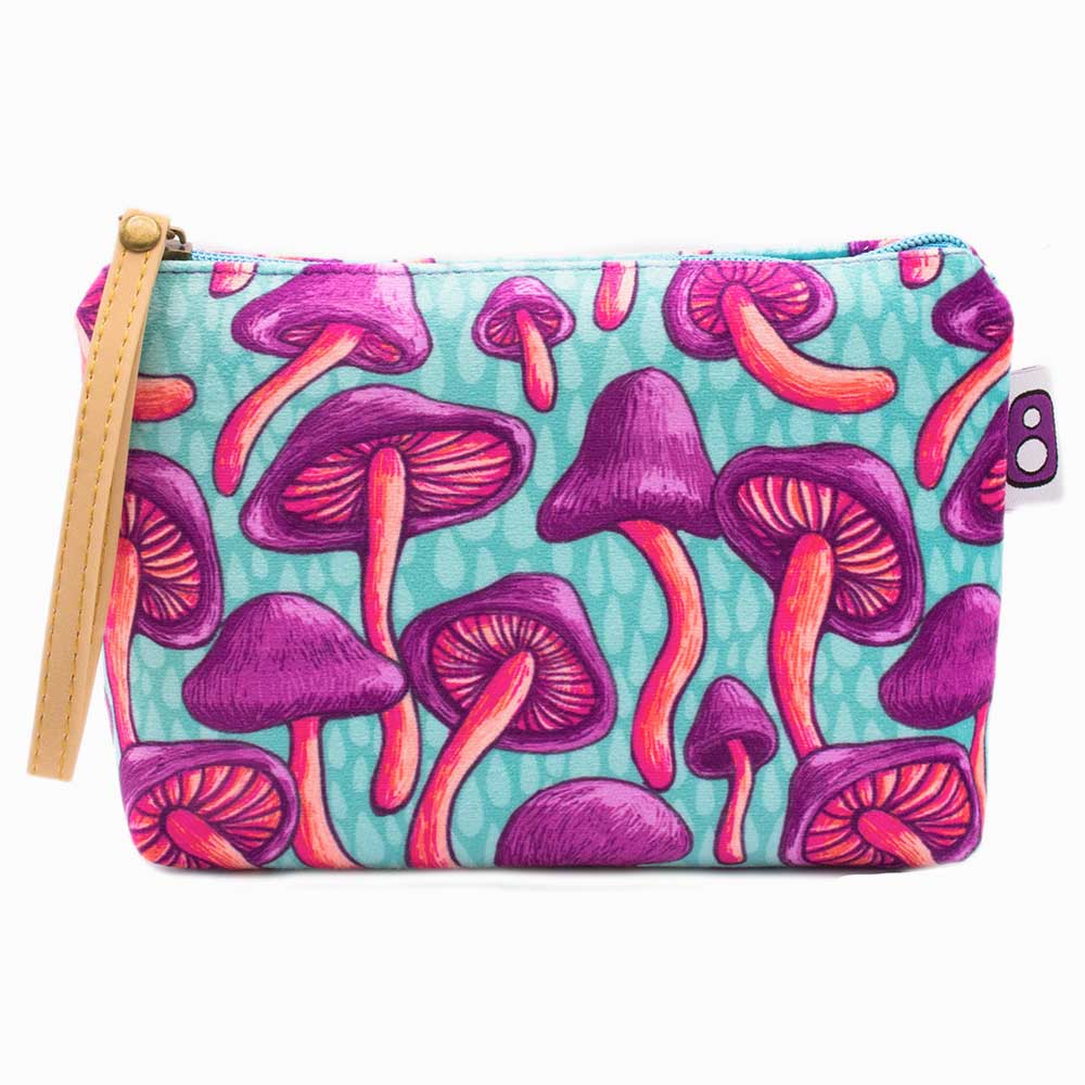 کیف لوازم شخصی Purple Mushrooms