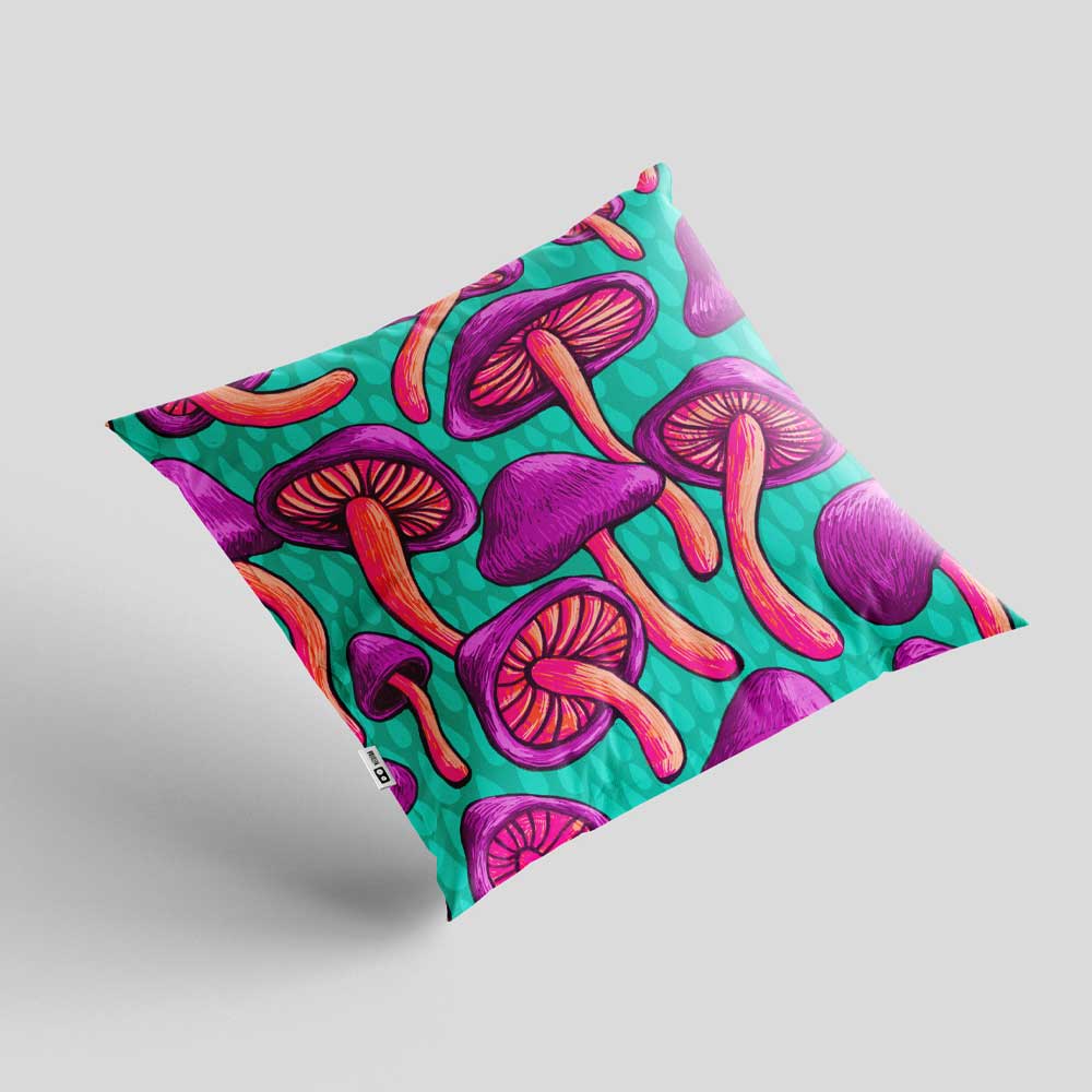 کاور کوسن Purple Mushroom