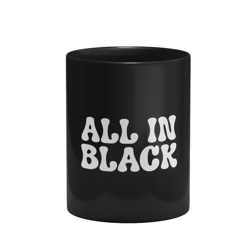 بلک ماگ All in Black