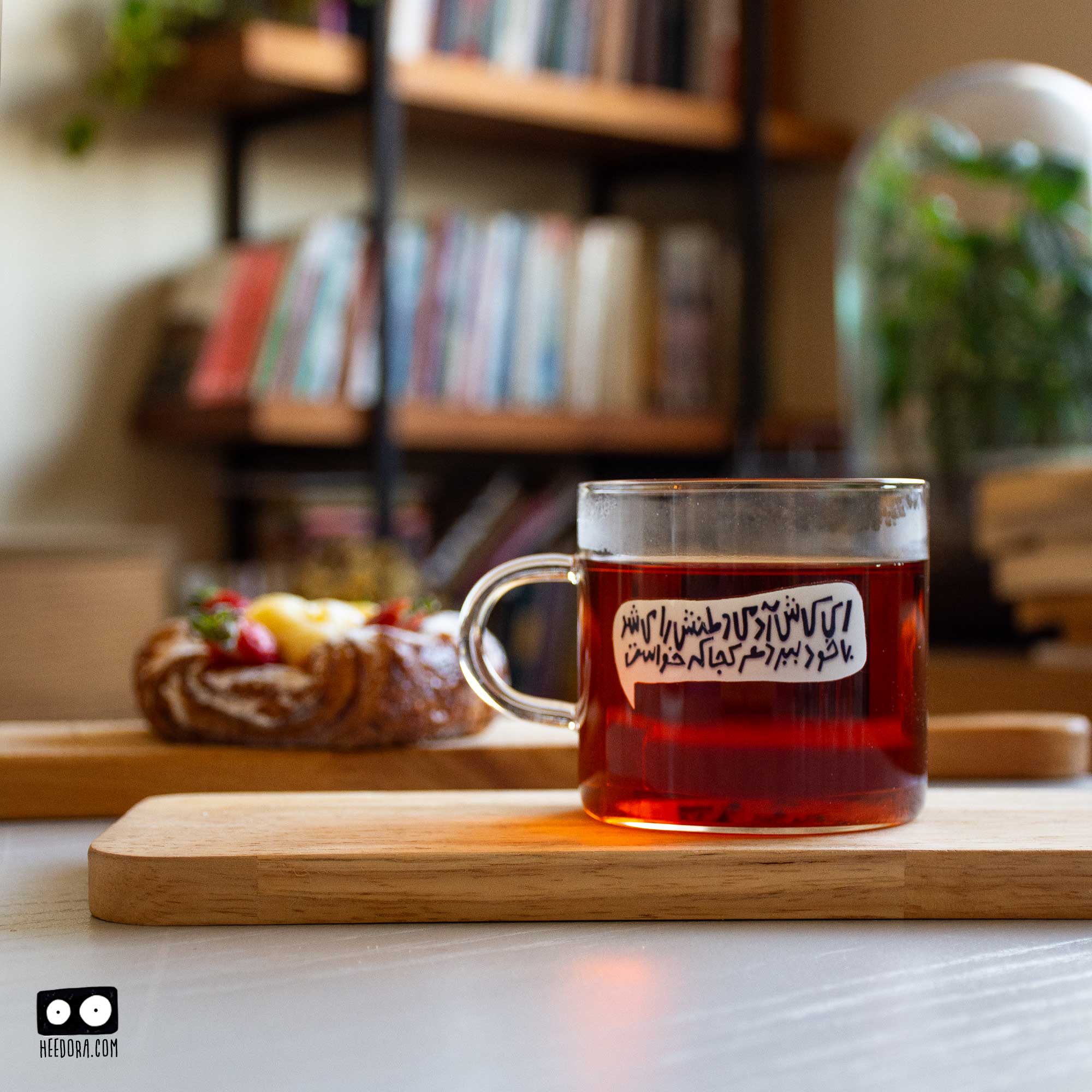 لیوان شیشه ای کوچ