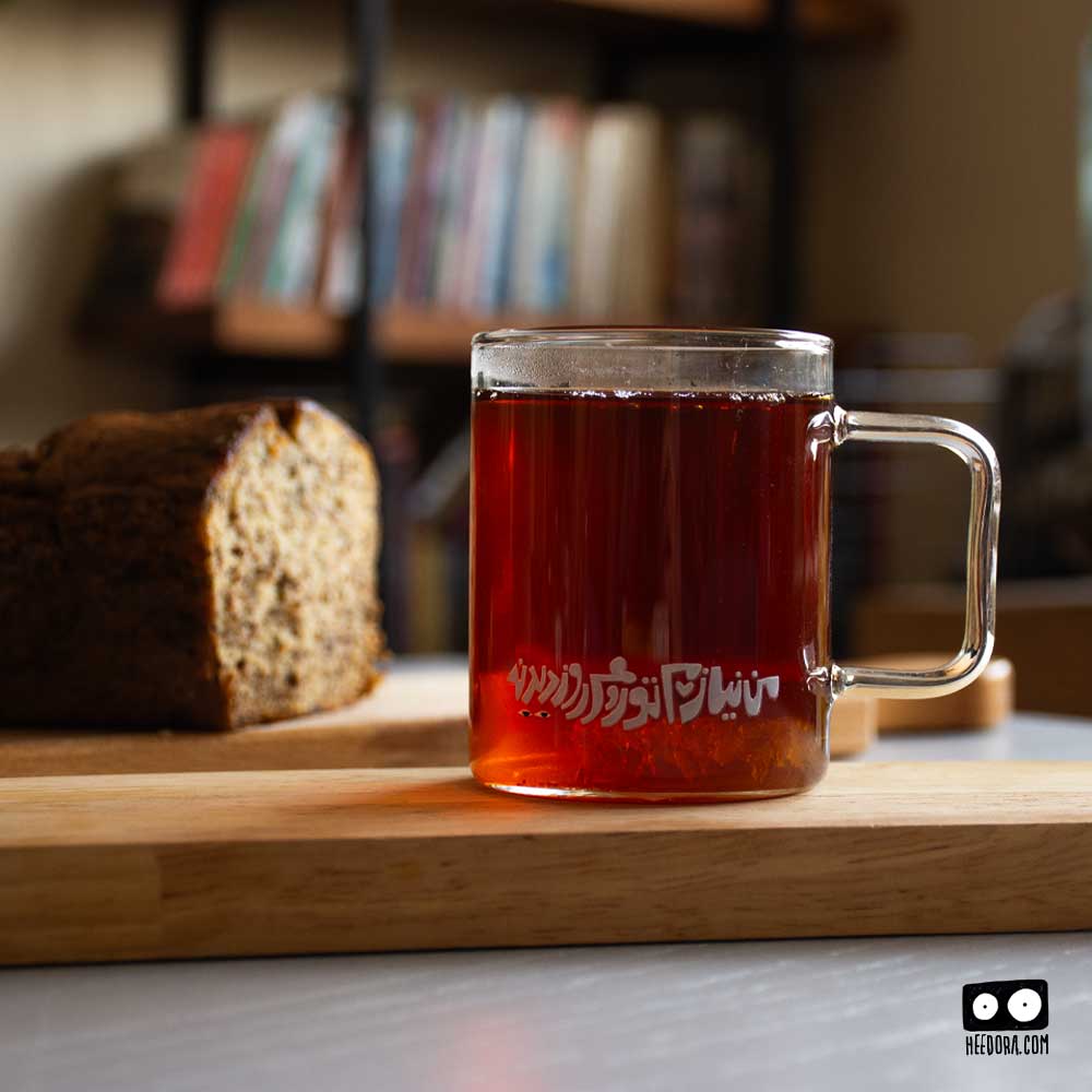 لیوان شیشه ای نیاز