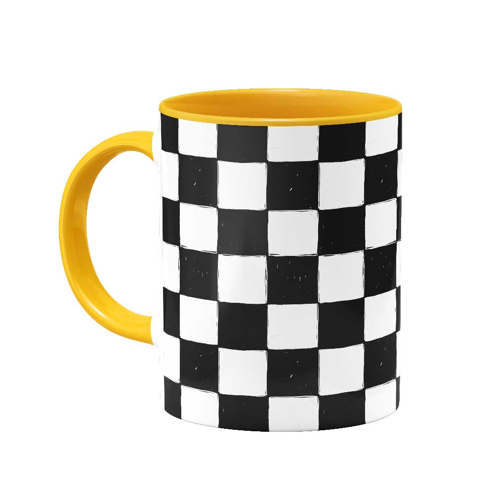 ماگ ‌Black Checkered