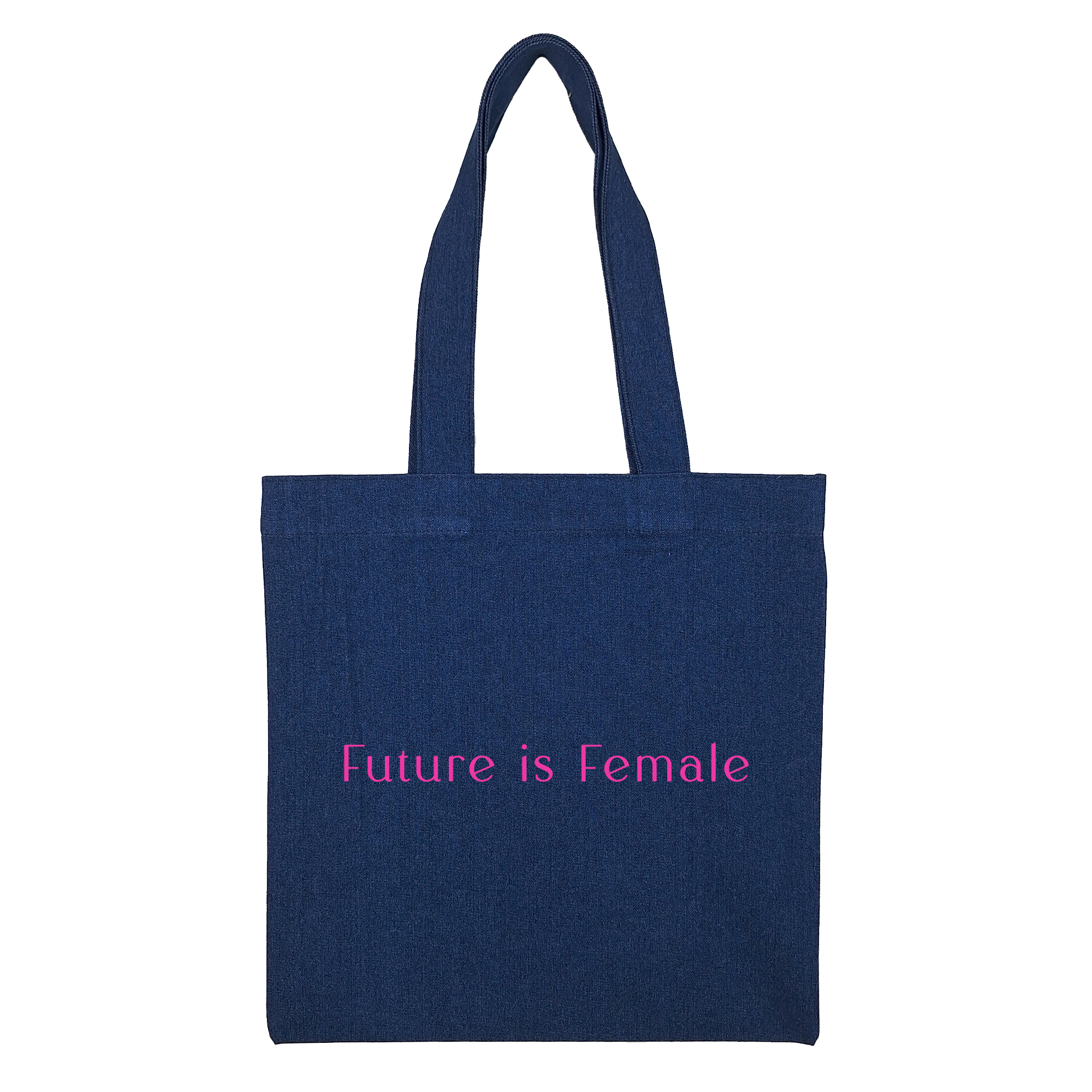 توتبگ کتان و جین Future is Female سرخابی