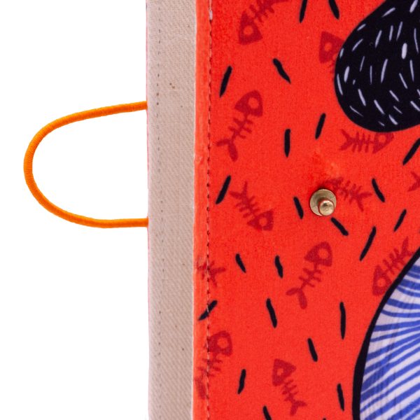 کلاسور پارچه ای گربه جان - Image 4