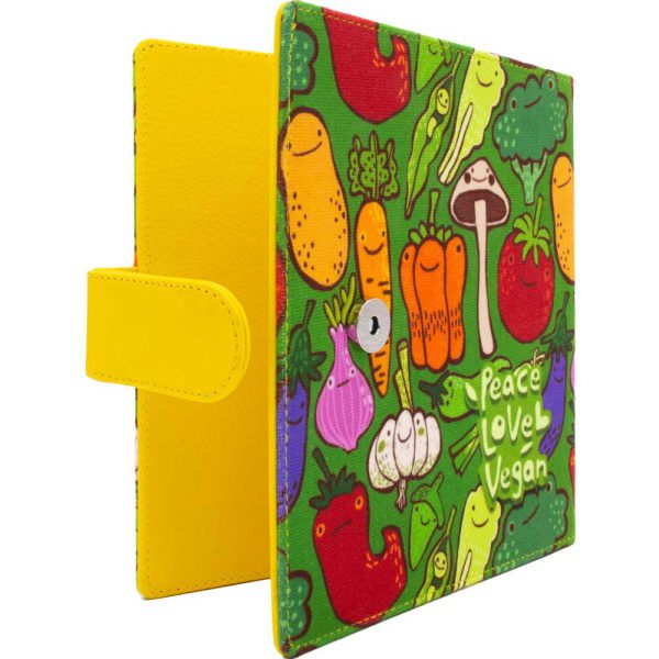 مینی کلاسور Peace Love Vegan - Image 2