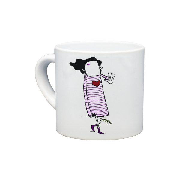 minimug-375 مینیماگ ویولت و دستِ شاد - Image 1