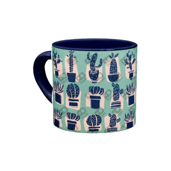 minimug-787 مینیماگ Cactus Garden سبزآبی - Image 1