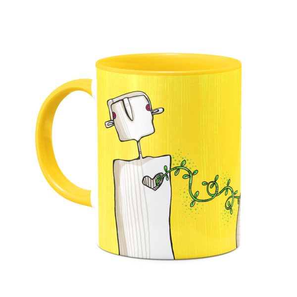 mug-142 ماگ دل به دل - Image 1