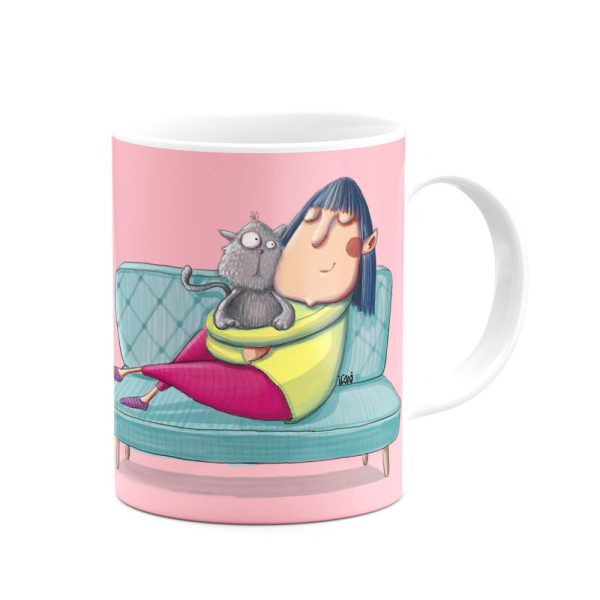 mug-157 ماگ My cute cat - Image 1