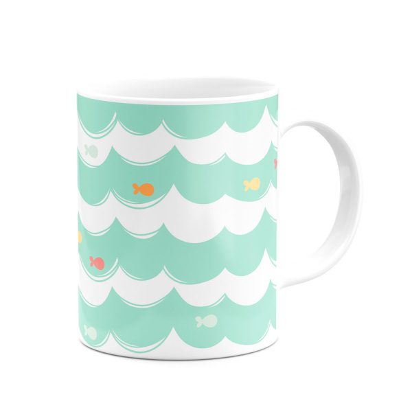 mug-161 ماگ ماهی ها - Image 1