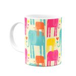 ماگ فیلهای رنگی - Image 2