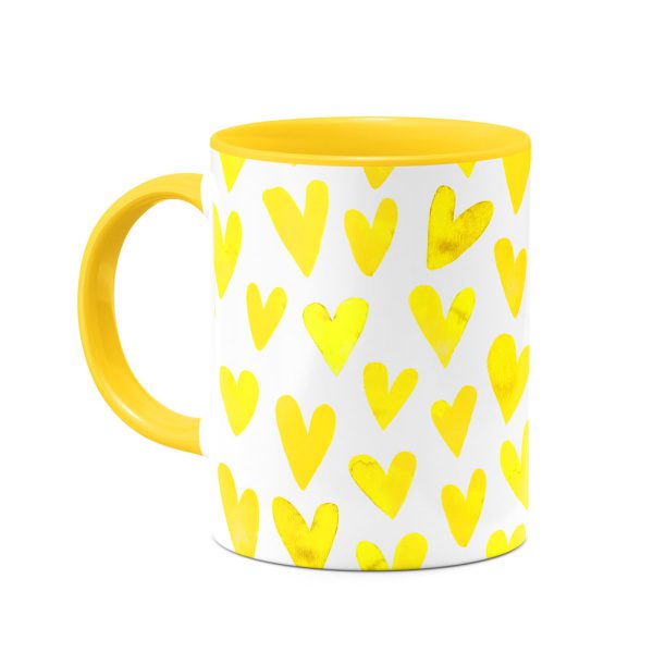 ماگ عشق زرد - Image 2