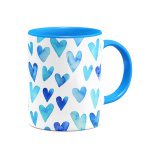 ماگ عشق آبی