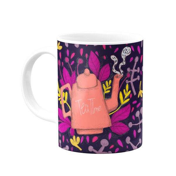 ماگ tea time تیره - Image 6