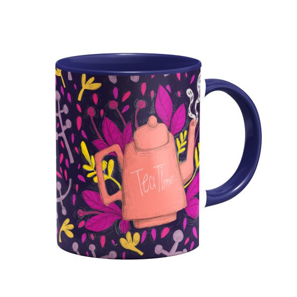 ماگ tea time تیره - Image 2