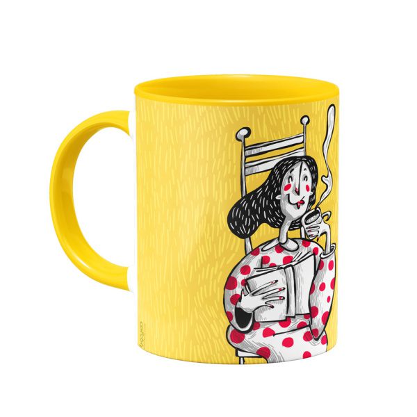 ماگ چای و کتاب - Image 1