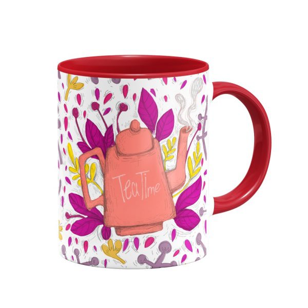 ماگ tea time  روشن - Image 4