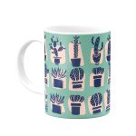 ماگ cactus garden سبزآبی - Image 3