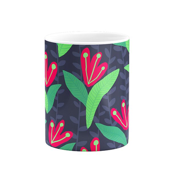 ماگ happy flowers - Image 3