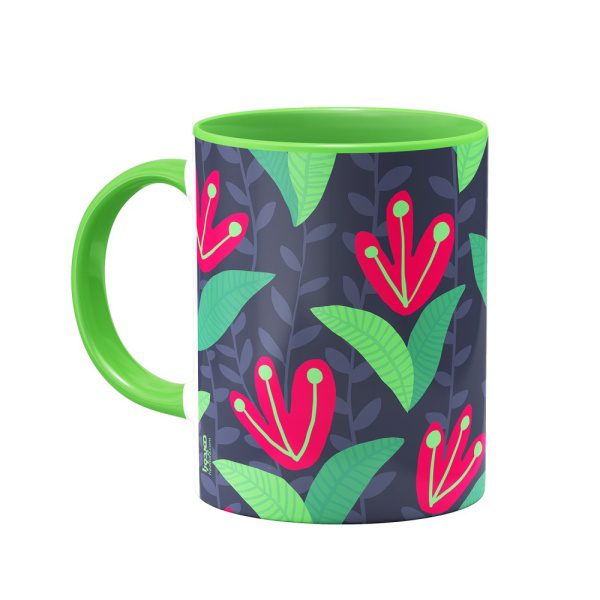 ماگ happy flowers - Image 1