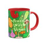 ماگ Peace, Love, Vegan - Image 4