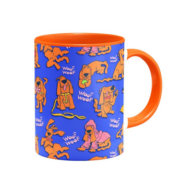 mug-883 ماگ Woof Woof - Image 1