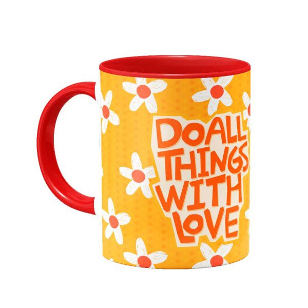 mug-970-2 ماگ Do All Things With Love - Image 2