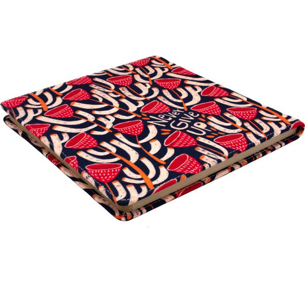 دفتر مربعی Never Give up - Image 2