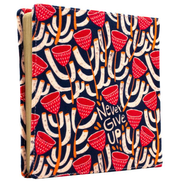 دفتر مربعی Never Give up - Image 1