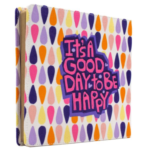 دفتر مربعی It`s a good day to be happy - Image 1