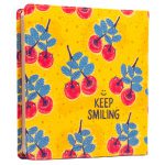 دفتر مربعی KEEP SMILING