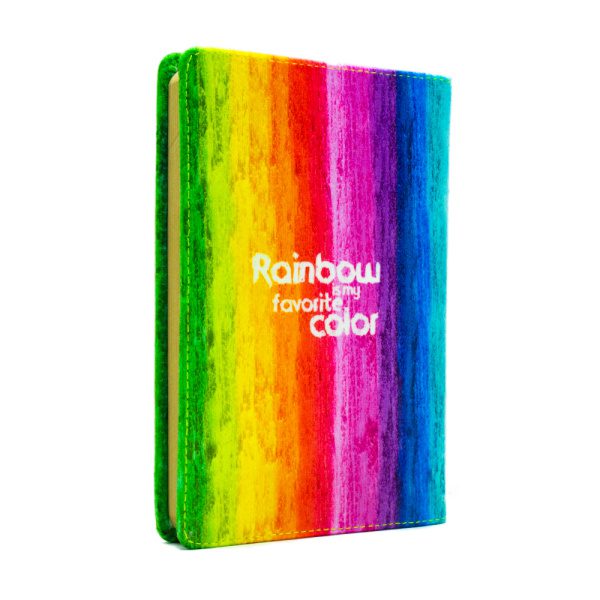 notebook-548 دفتر یادداشت رنگین کمان - Image 1