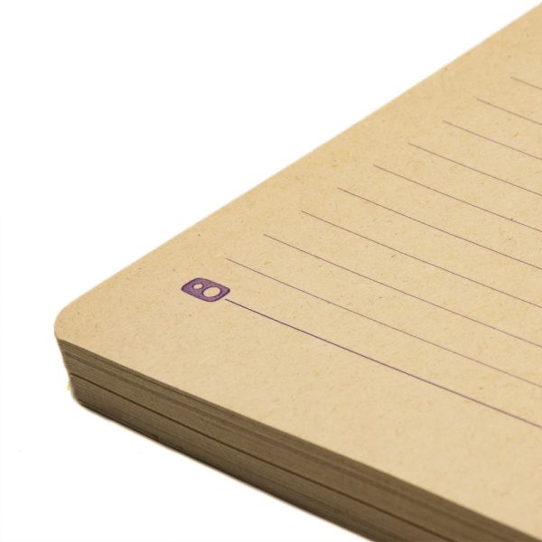 کاغذ کلاسور 26 حلقه نخودی رنگ - Image 3