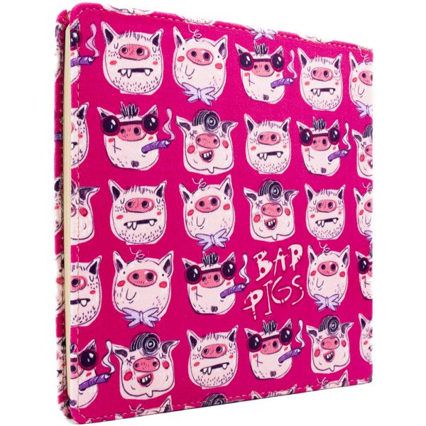 دفتر مربعی Bad Pigs - Image 1