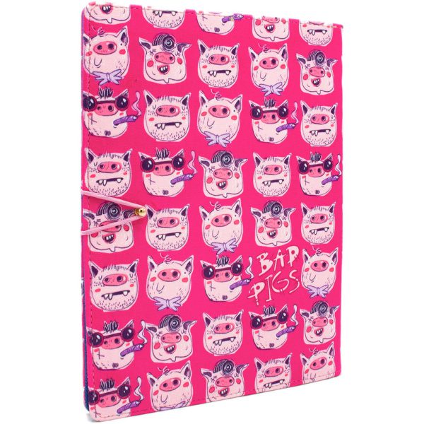 کلاسور پارچه ای Bad Pigs - Image 1