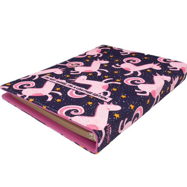 کلاسور پارچه ای یونیکورن - Image 3