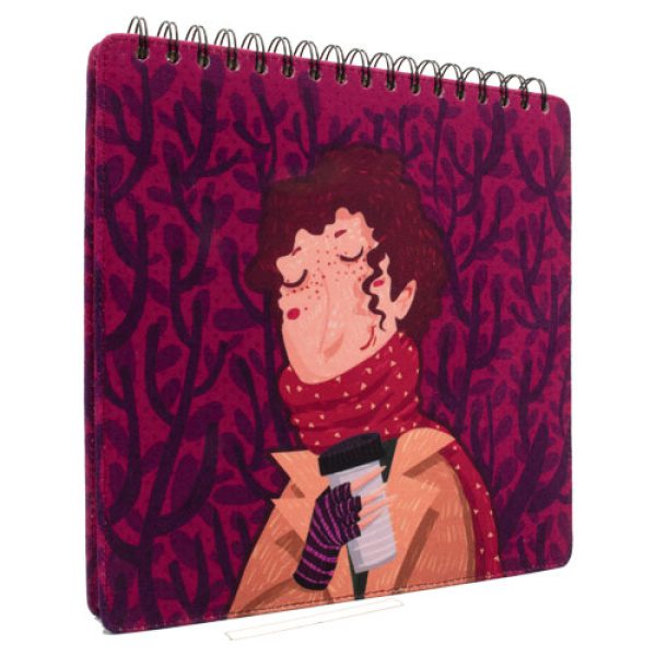 notebook-866 دفتر طراحی Coffee is a hug in a mug - Image 1