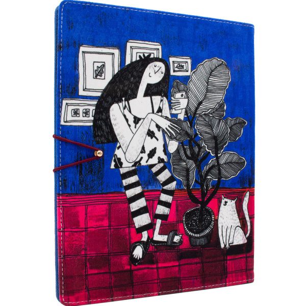 کلاسور پارچه ای  خانه و آشیانه ما - Image 1