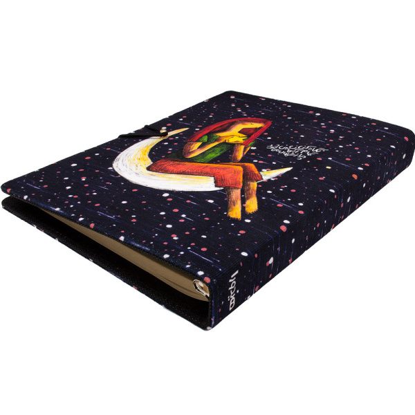 notebook-870-4 کلاسور پارچه ای  تو آمدی ز دورها - Image 3