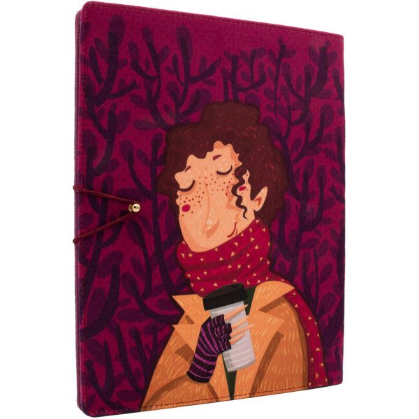 کلاسور پارچه ای  Coffee is a Hug in a mug - Image 1