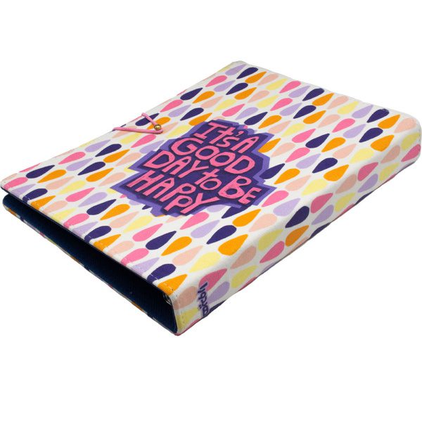کلاسور پارچه ای It`s a good day to be happy - Image 3