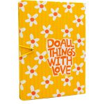 کلاسور پارچه ای Do All Things With Love