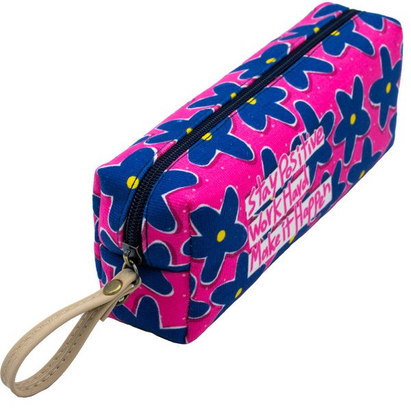 pencilcase-1037-2 جامدادی مکعبی Stay Positive - Image 2