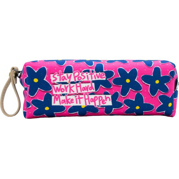 pencilcase-1037 جامدادی مکعبی Stay Positive - Image 1