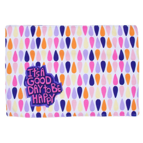 pencilcase-1061-6 جامدادی رولی It`s a good day to be happy - Image 3