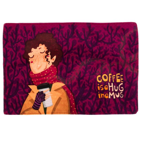 جامدادی رولی  Coffee is a hug in a mug - Image 3